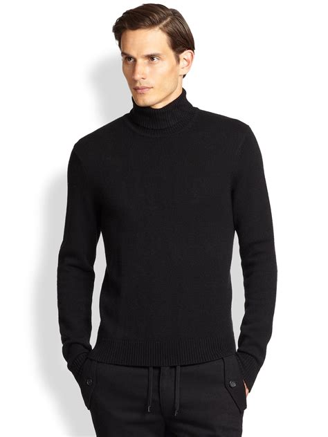 hermes mens cashmere turtleneck black